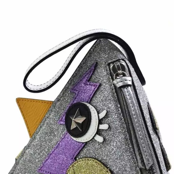 GUCCI Handbag Silver/Multicolor Leather - - Picture 9 of 13